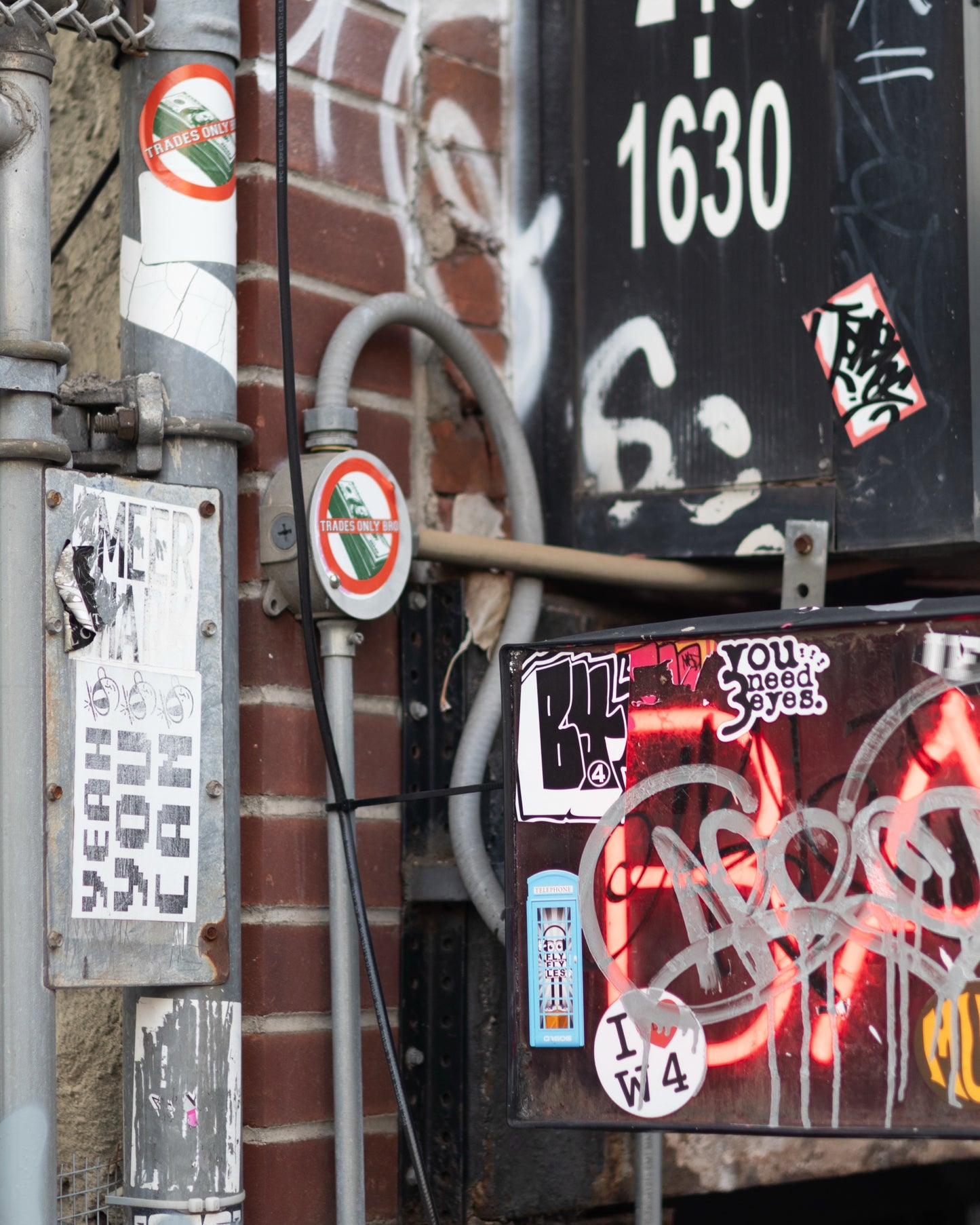 "You Need 3 Eyes" Matte Sticker