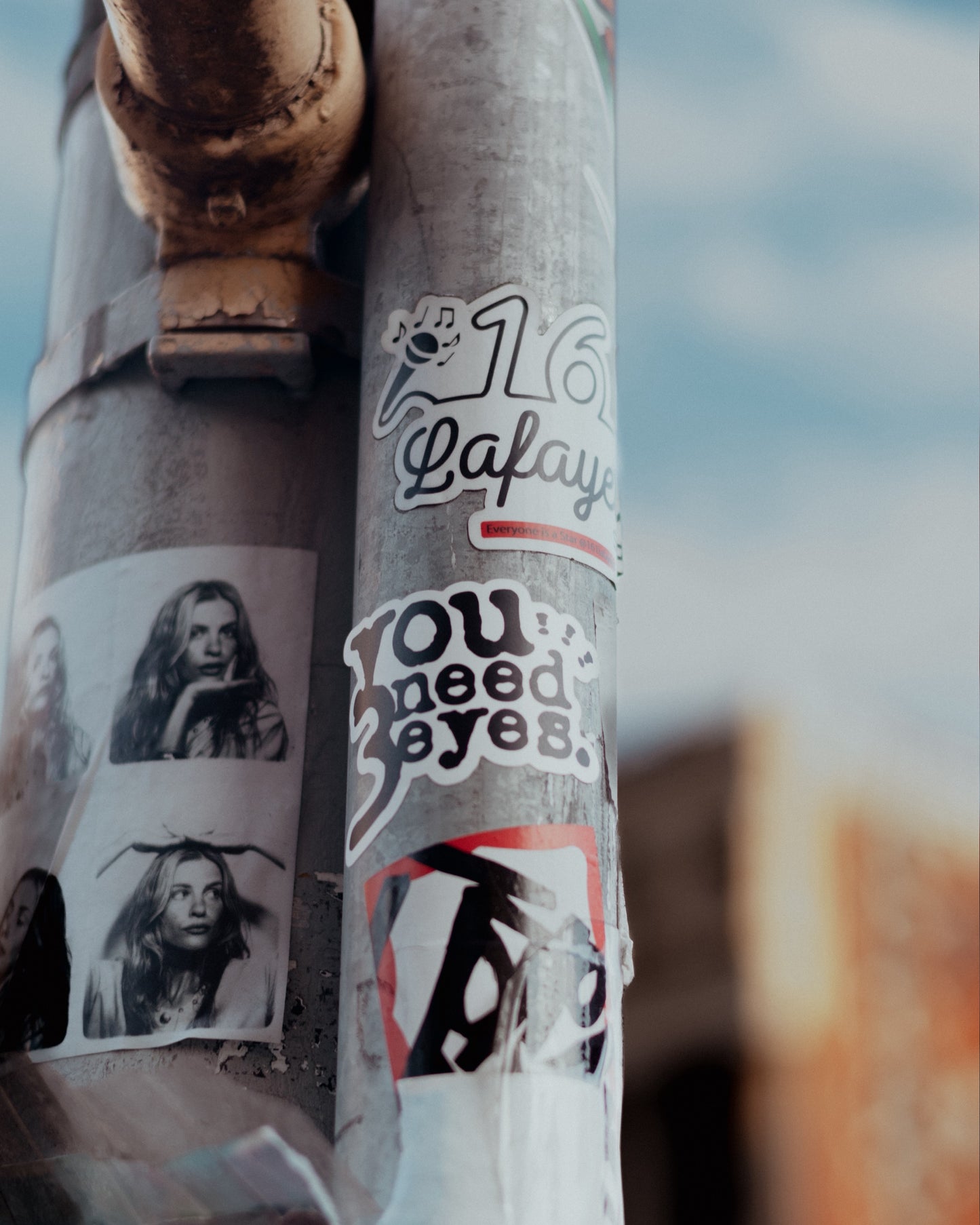 "You Need 3 Eyes" Matte Sticker